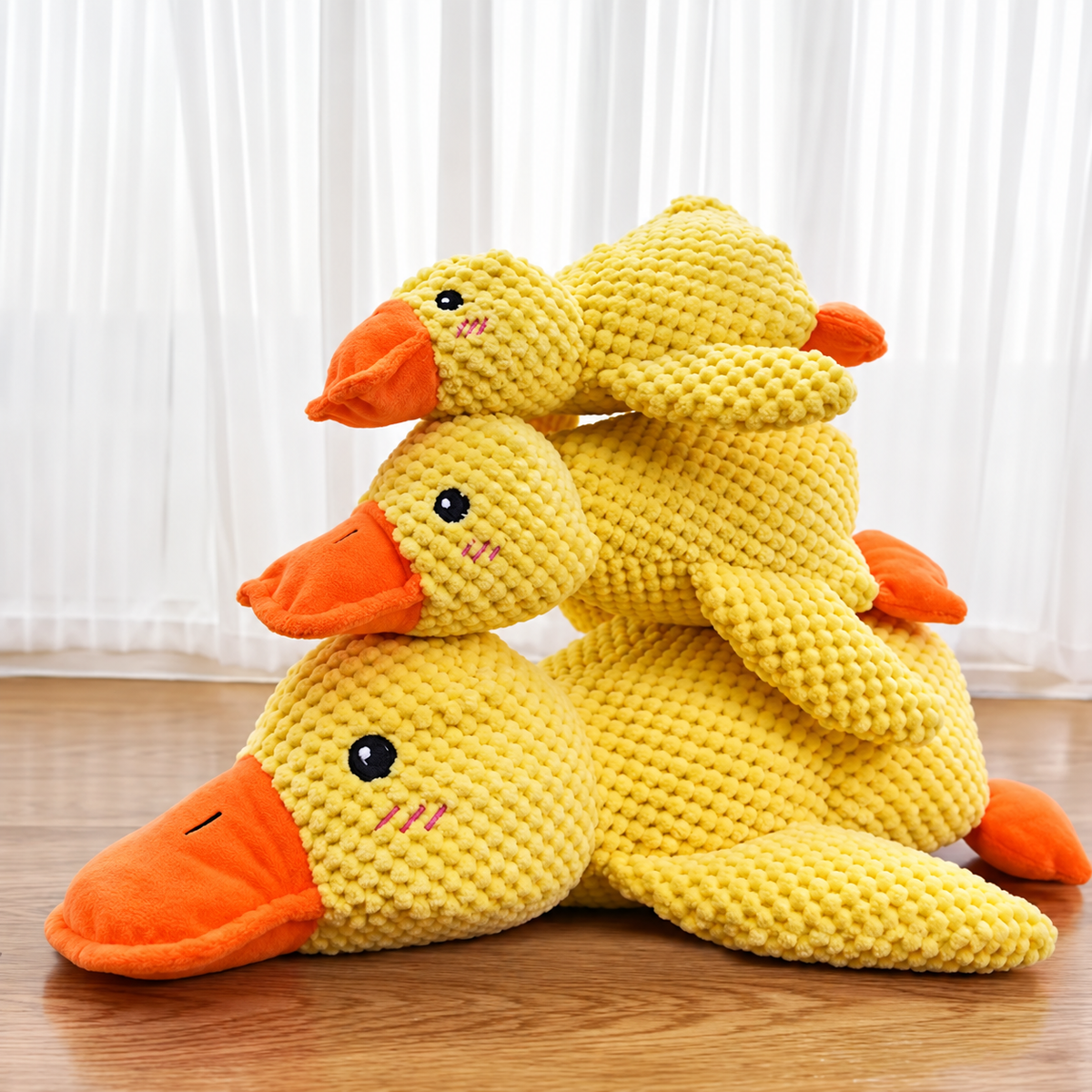 Kuschel-Ente Quietschspielzeug für Hund